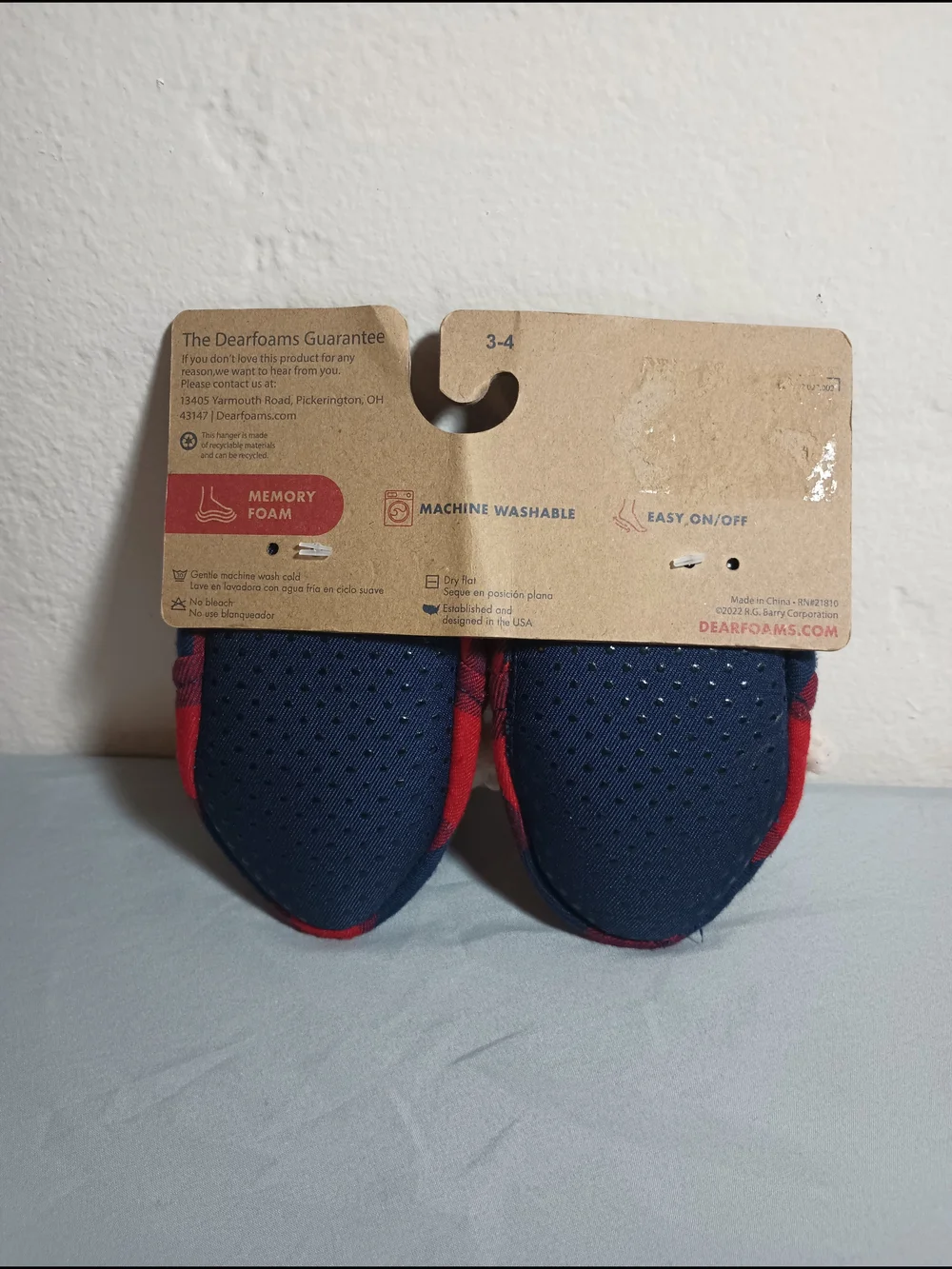 dearfoams cozy comfort